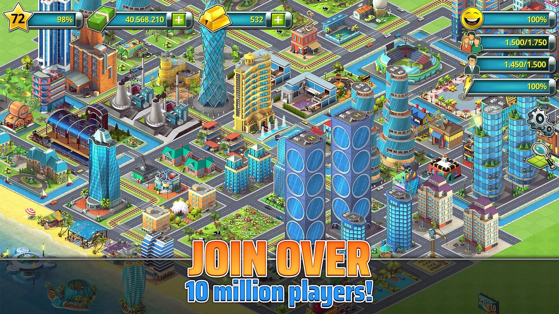 Town Building Games: Tropic Ci | Indus Appstore | Screenshot