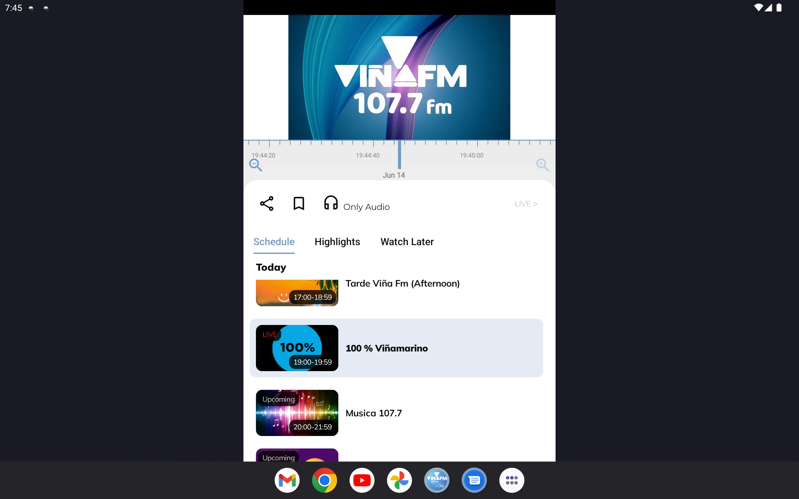 ViñaFM | Indus Appstore | Screenshot