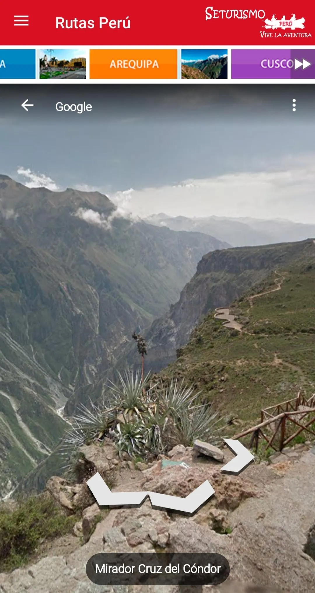 Turismo Perú SeTurismo Virtual | Indus Appstore | Screenshot