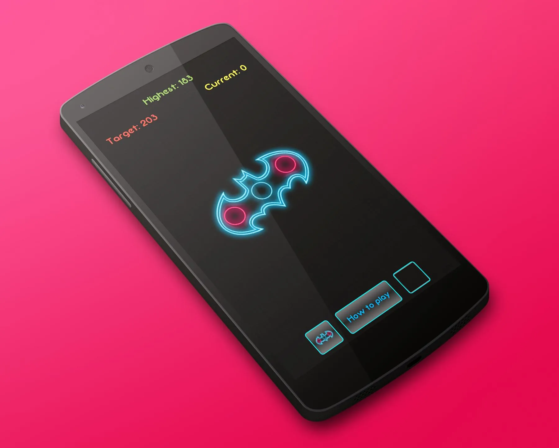 Fidget Spinner Neon | Indus Appstore | Screenshot