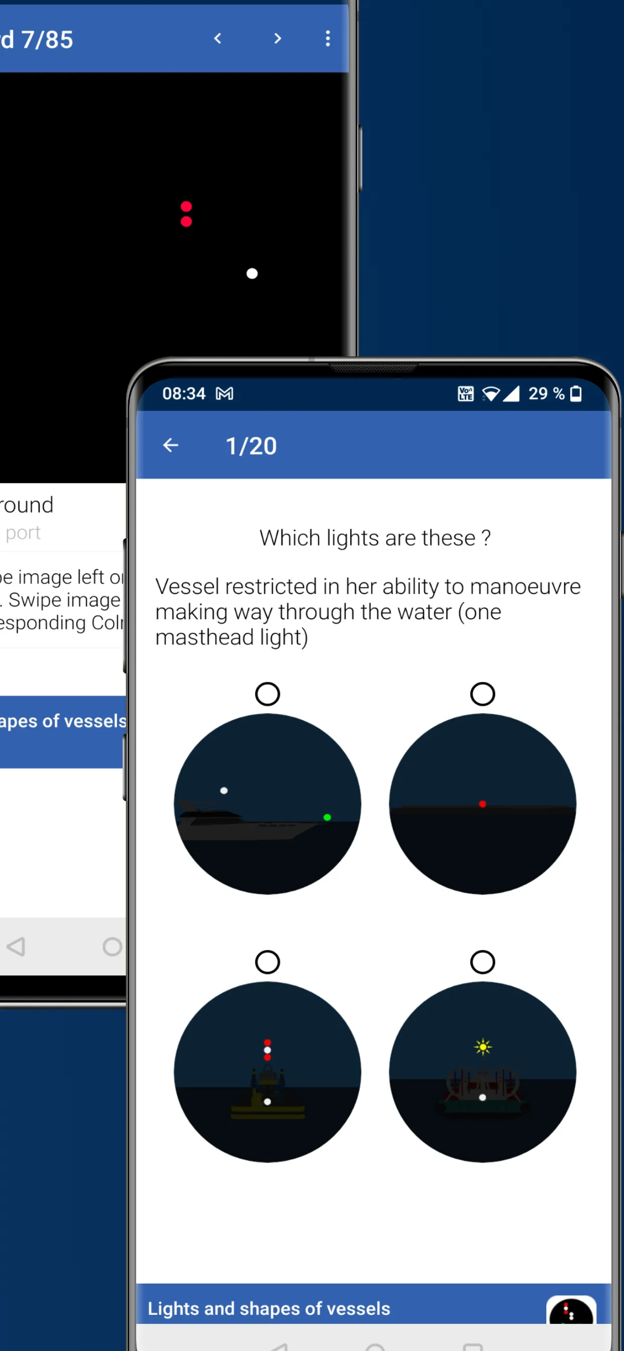 COLREGs Lights & shapes | Indus Appstore | Screenshot