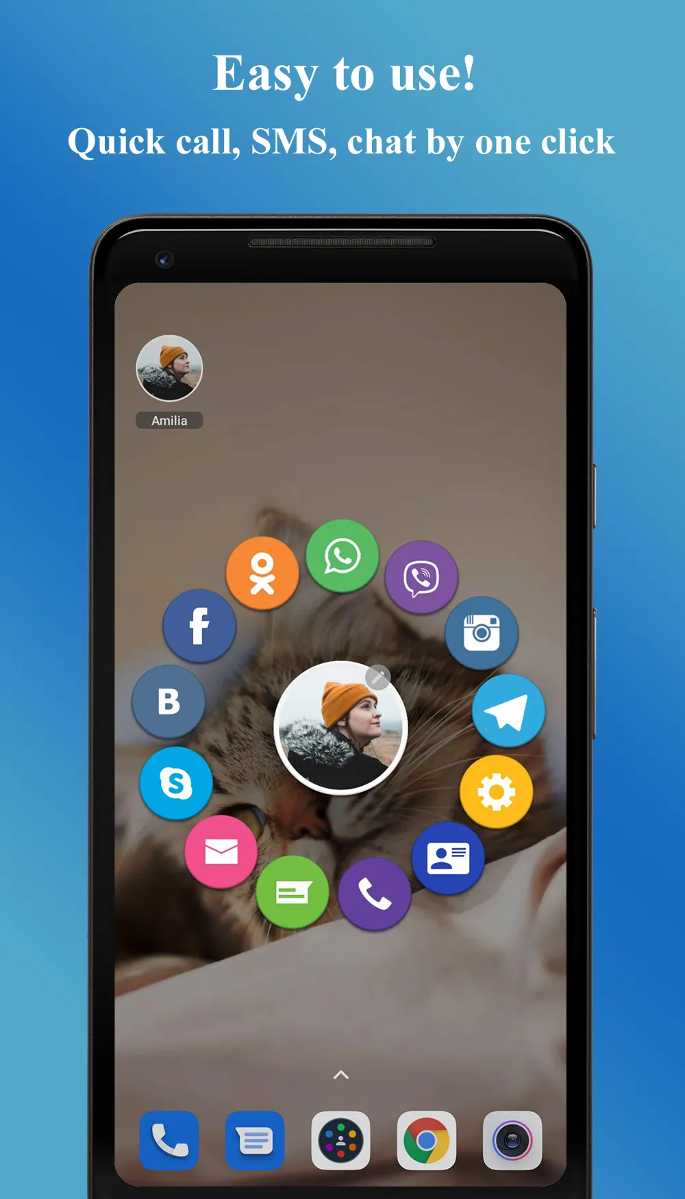 Contacts Widget | Indus Appstore | Screenshot