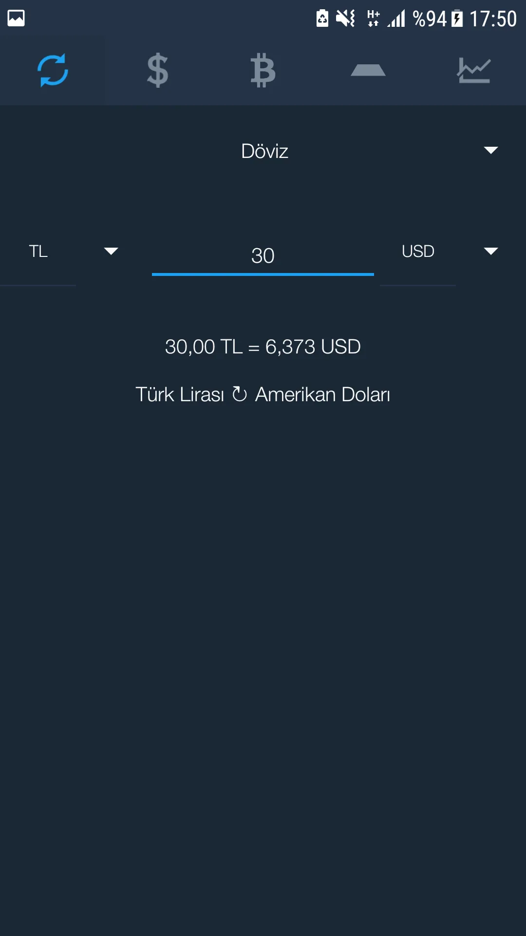 Döviz Kurları (Anlık) | Indus Appstore | Screenshot