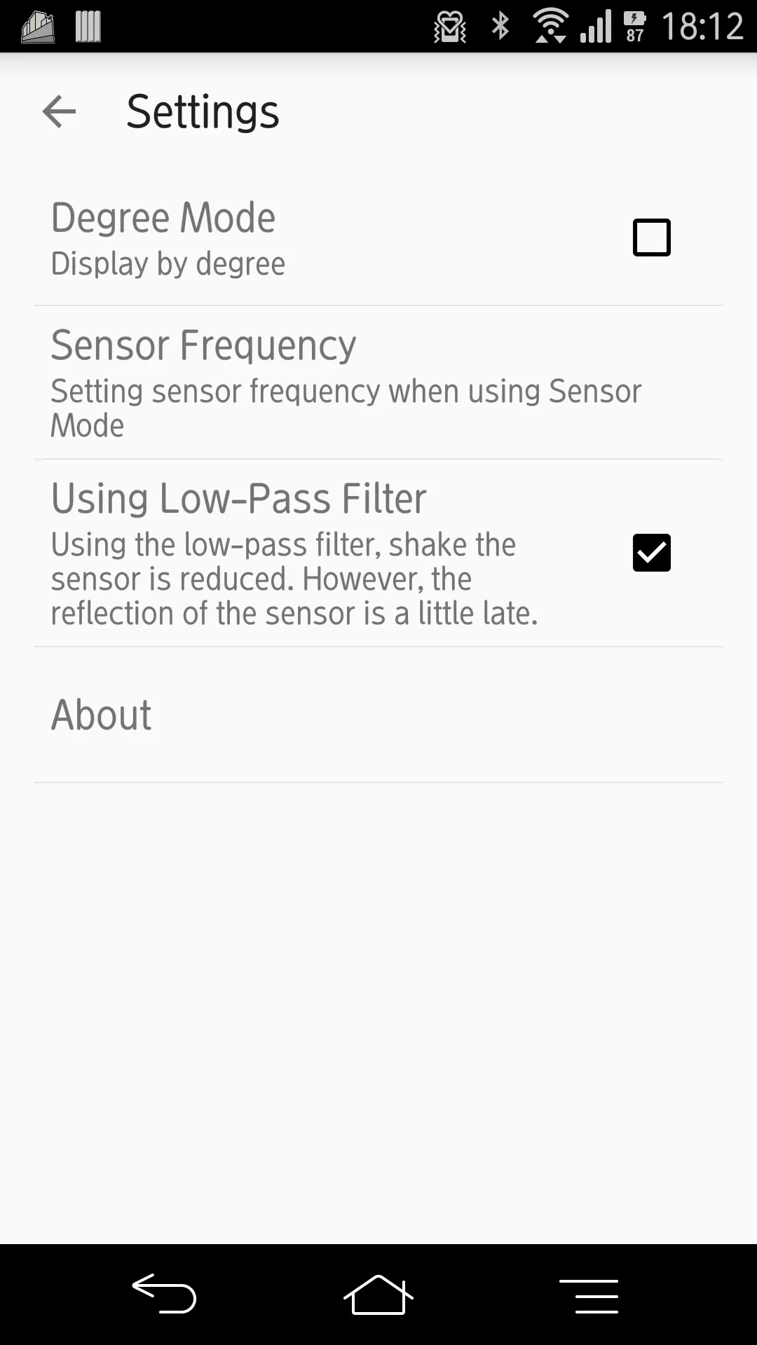 Clinometer | Indus Appstore | Screenshot