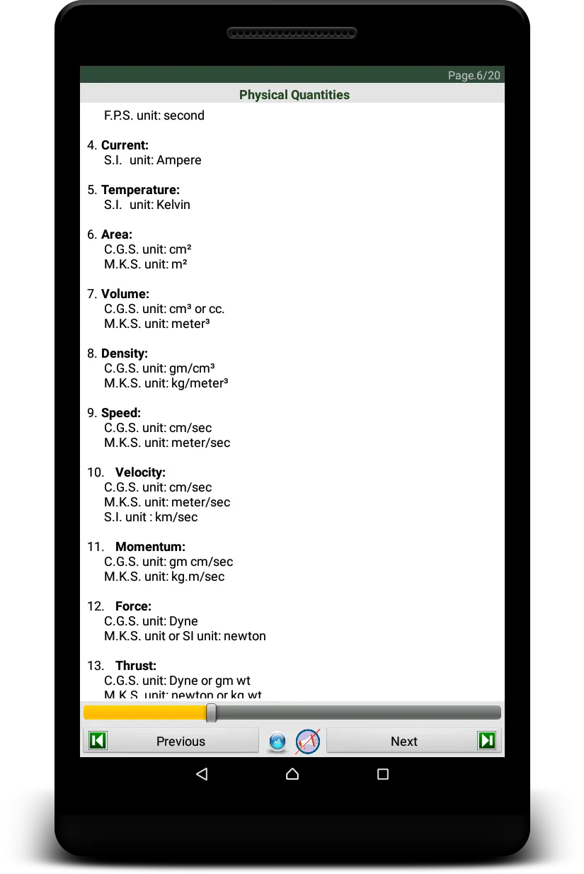 Physics eBook | Indus Appstore | Screenshot