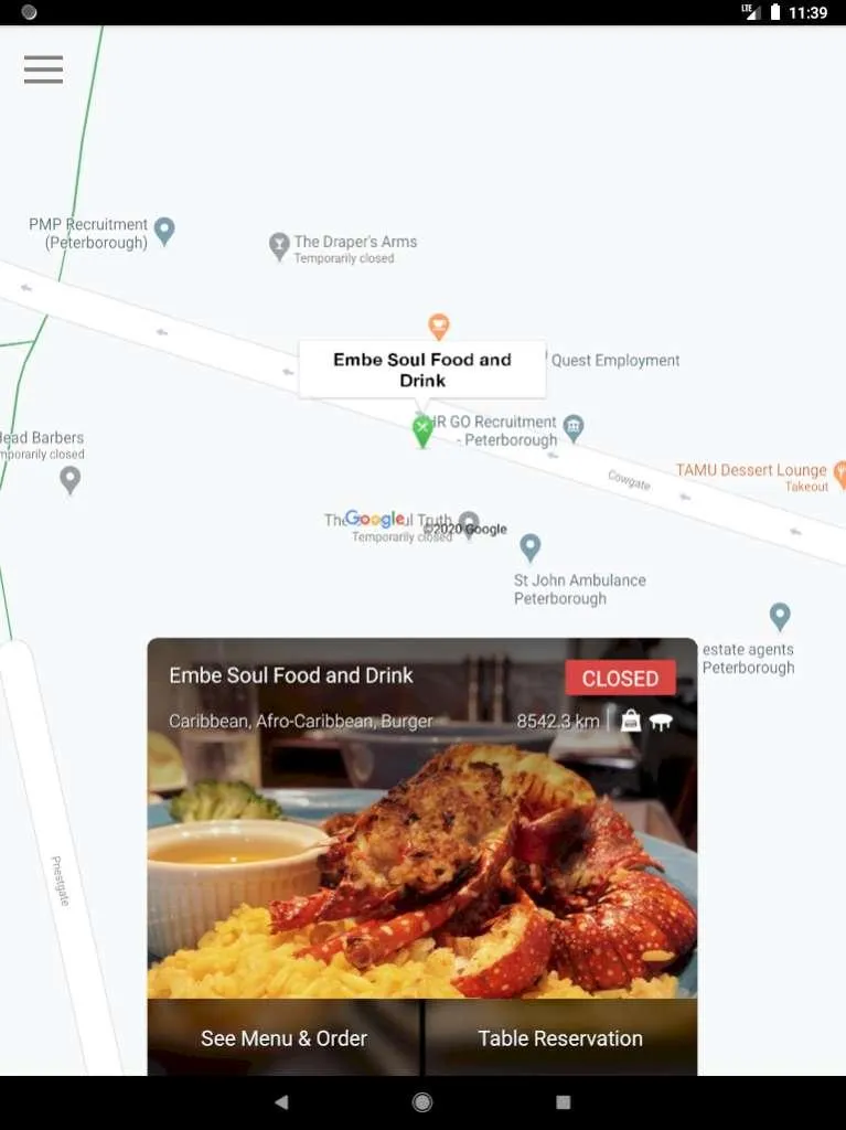 Embe Soul Food & Drink | Indus Appstore | Screenshot