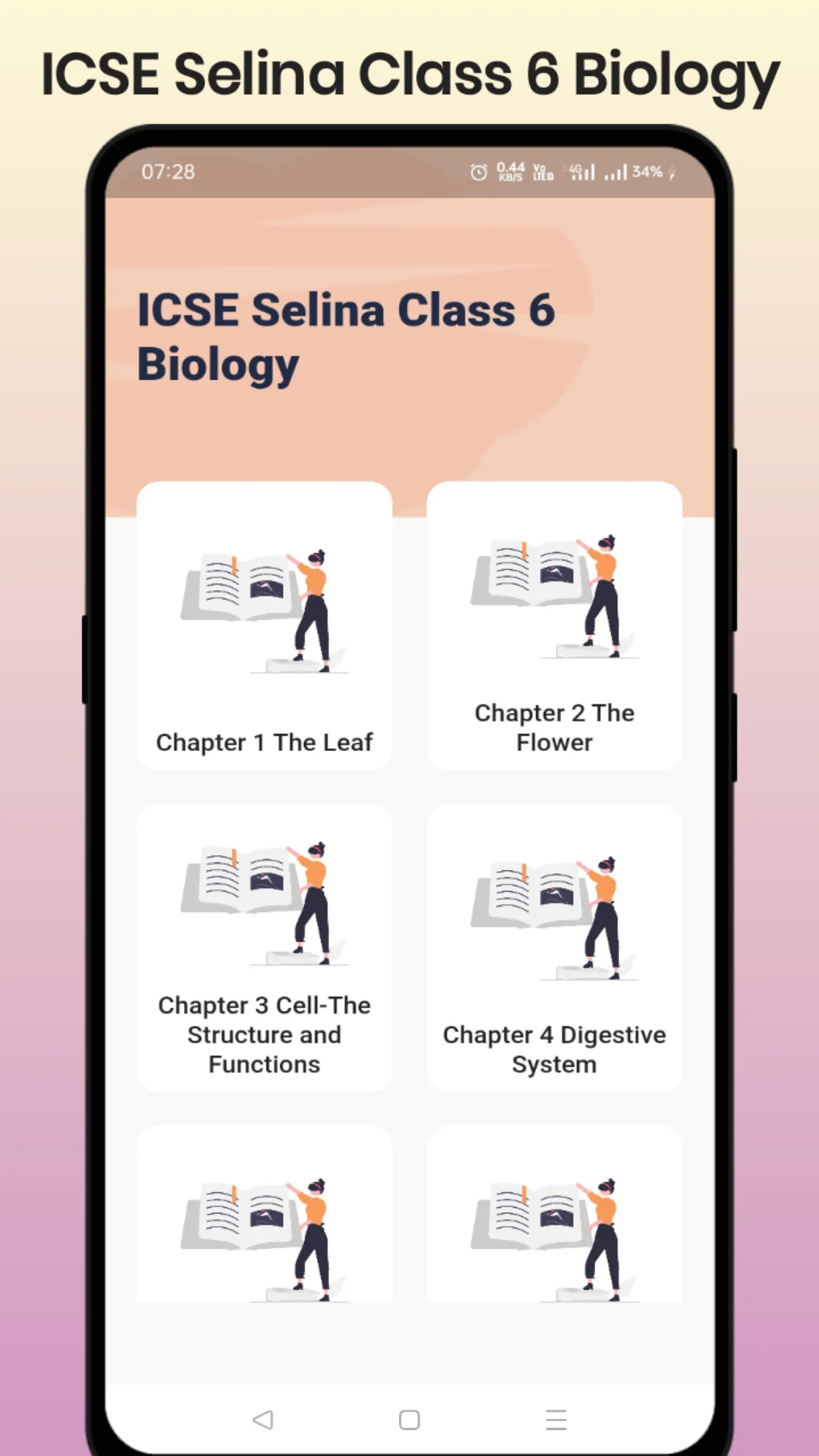 ICSE Selina Class 6 Biology | Indus Appstore | Screenshot