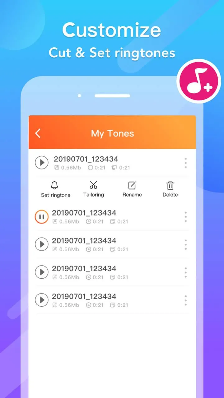 Music ringtone & downloader | Indus Appstore | Screenshot