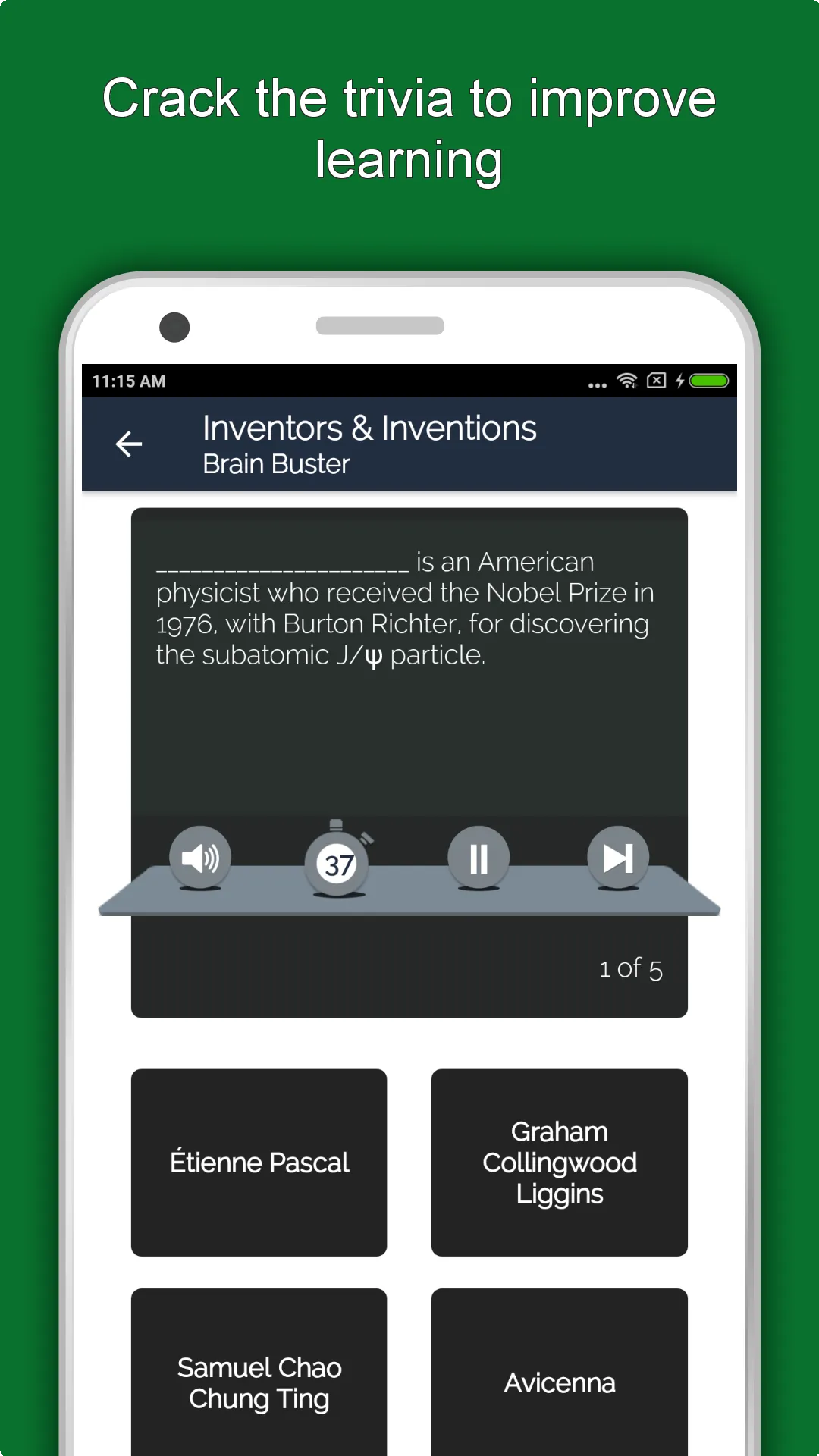 Inventions and Inventors App | Indus Appstore | Screenshot