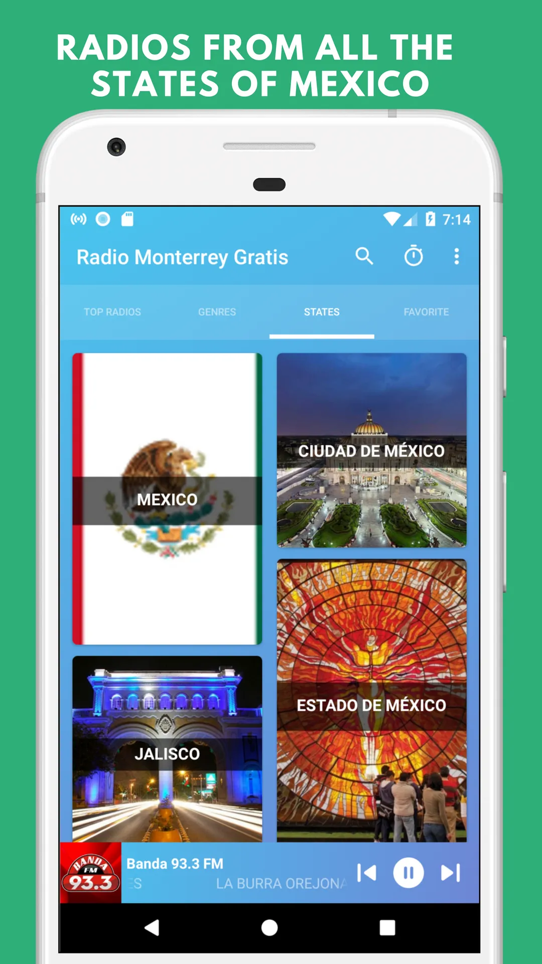 Radio Monterrey - Nuevo Leon | Indus Appstore | Screenshot