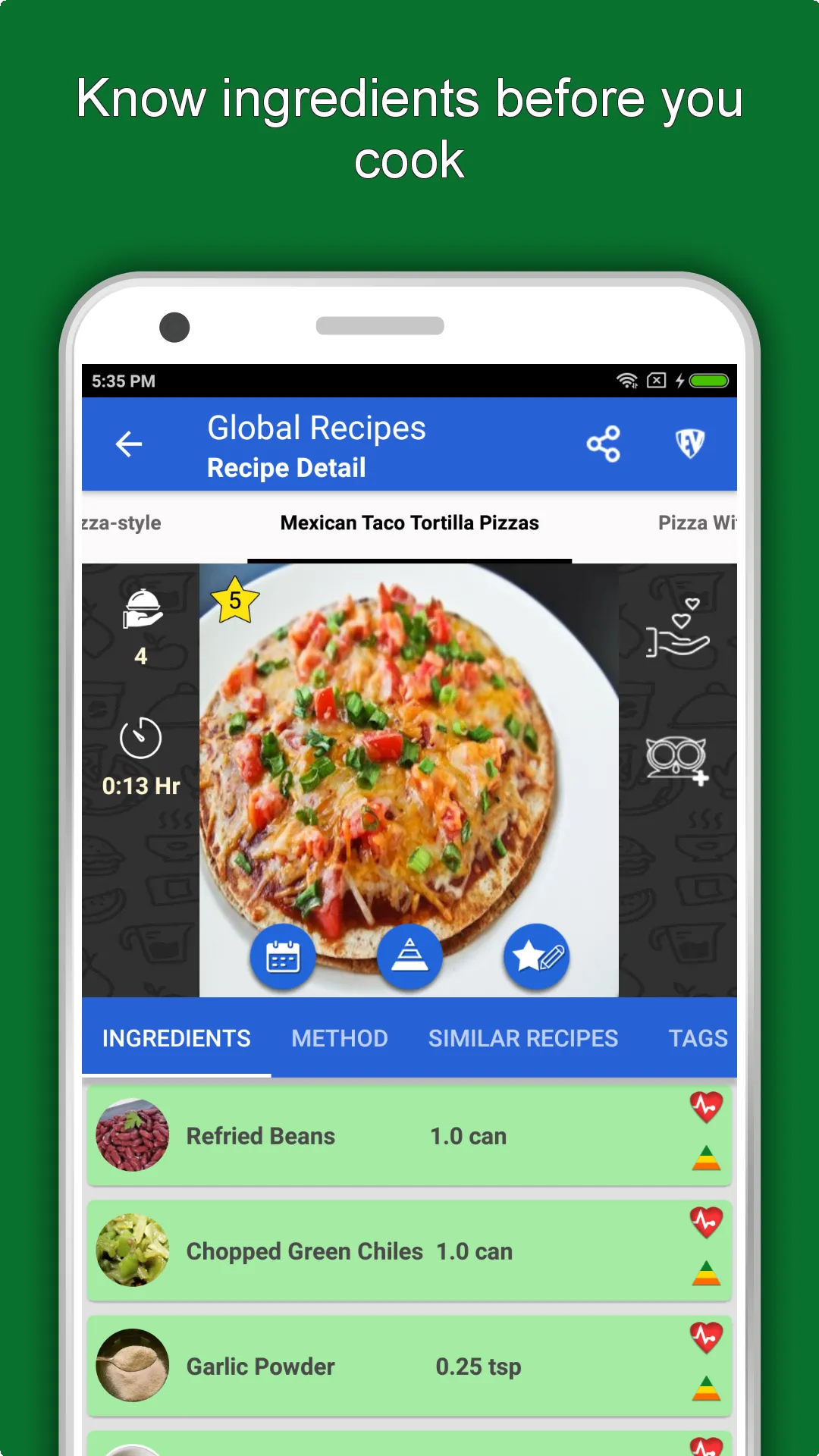 Global Recipes: World Cuisines | Indus Appstore | Screenshot