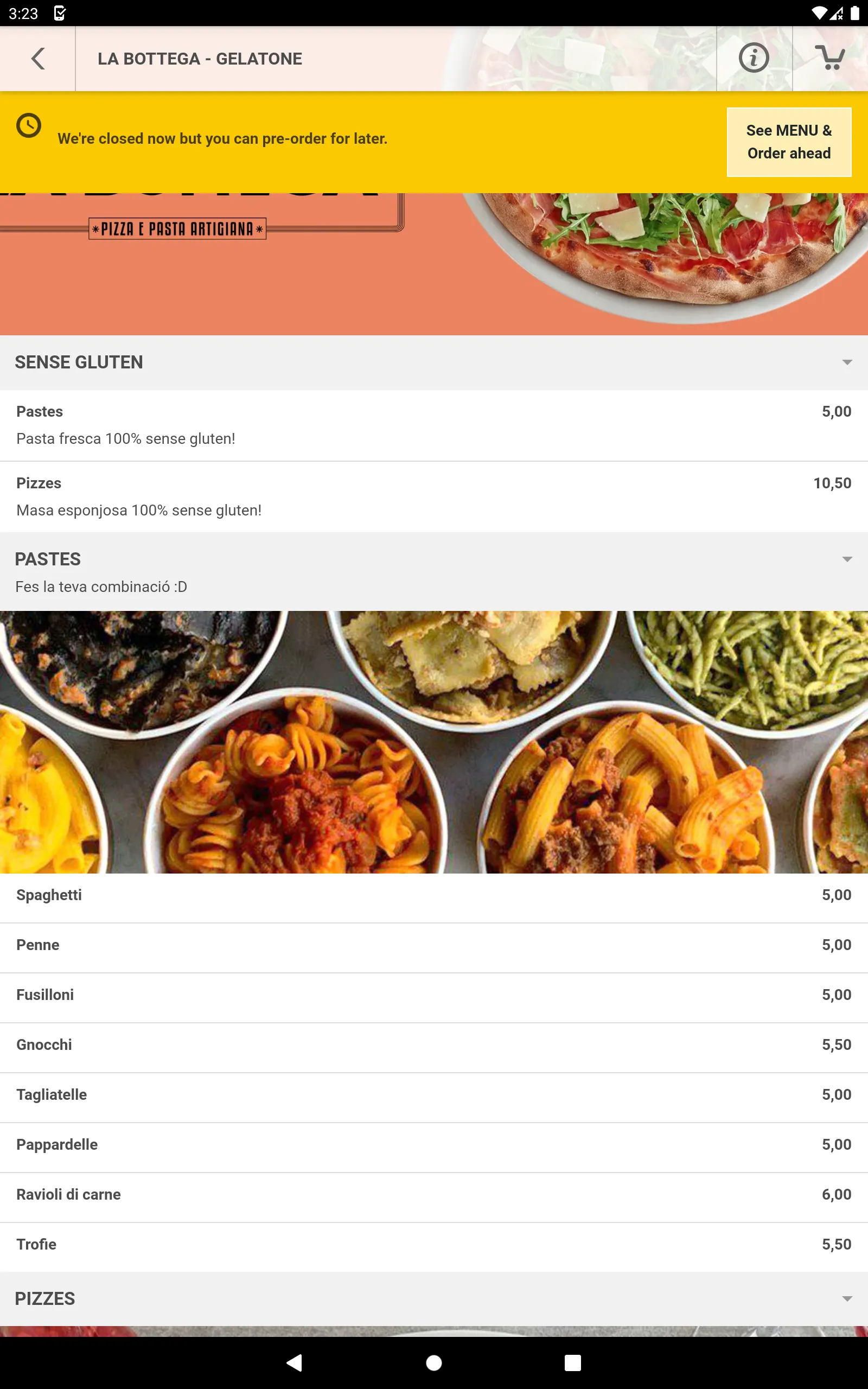 La Bottega - Order App | Indus Appstore | Screenshot