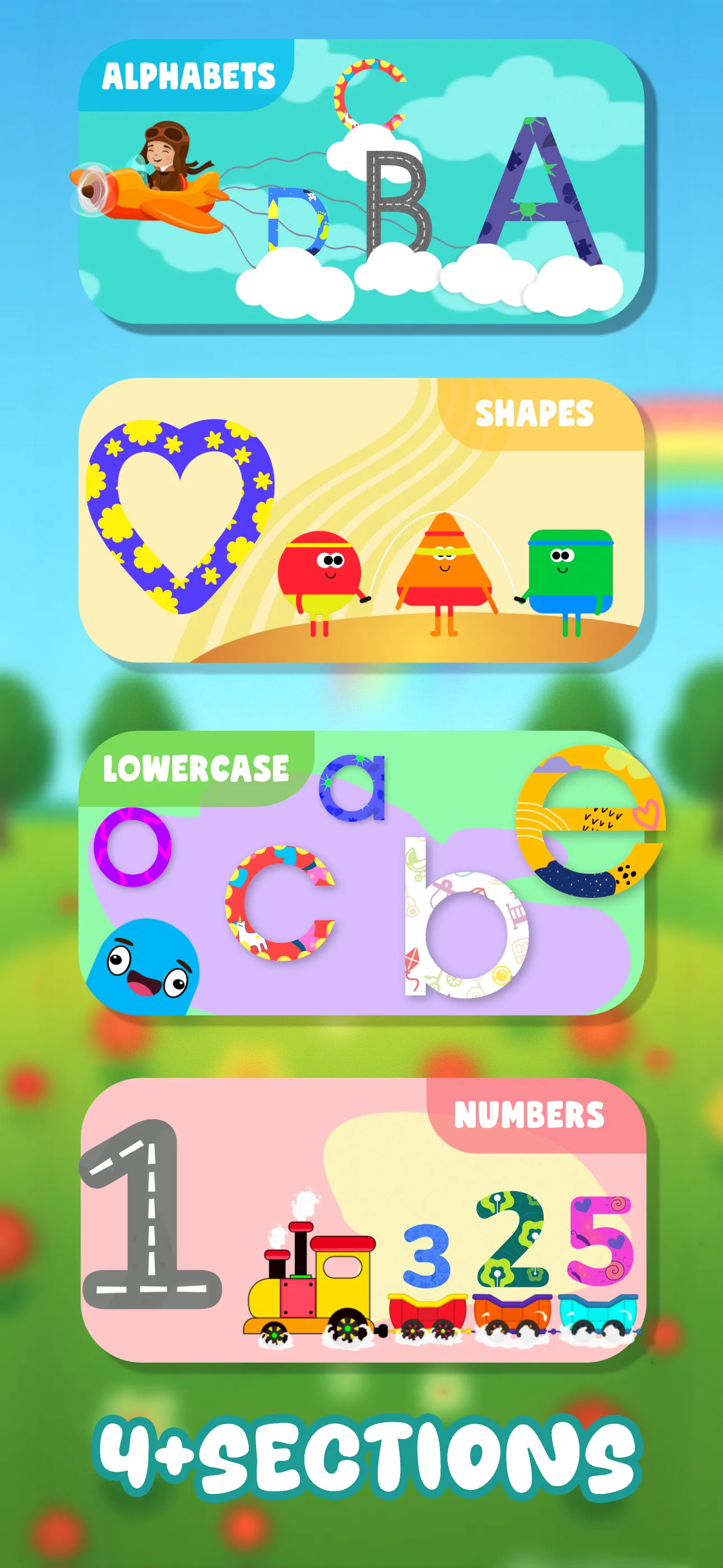 ABC alphabet tracing game kids | Indus Appstore | Screenshot