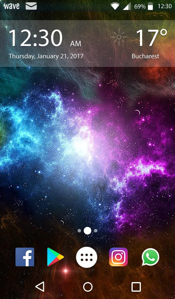 Nebulas Keyboard & Wallpaper | Indus Appstore | Screenshot