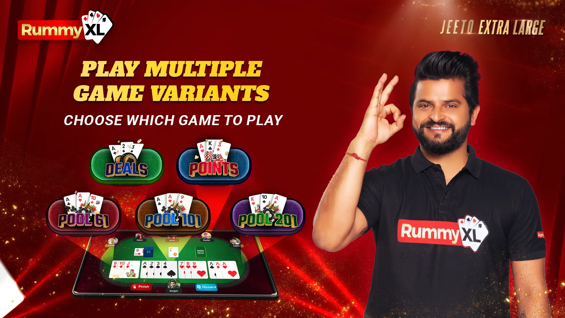 RummyXL - Play Real Cash Rummy | Indus Appstore | Screenshot