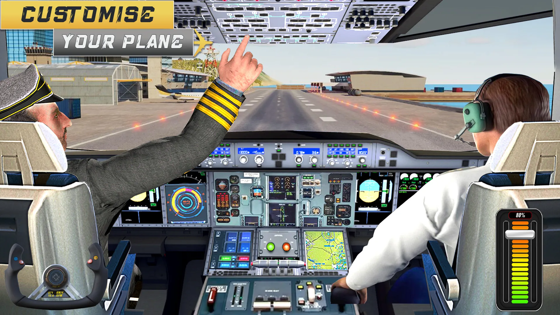 Flight Simulation Games | Indus Appstore | Screenshot