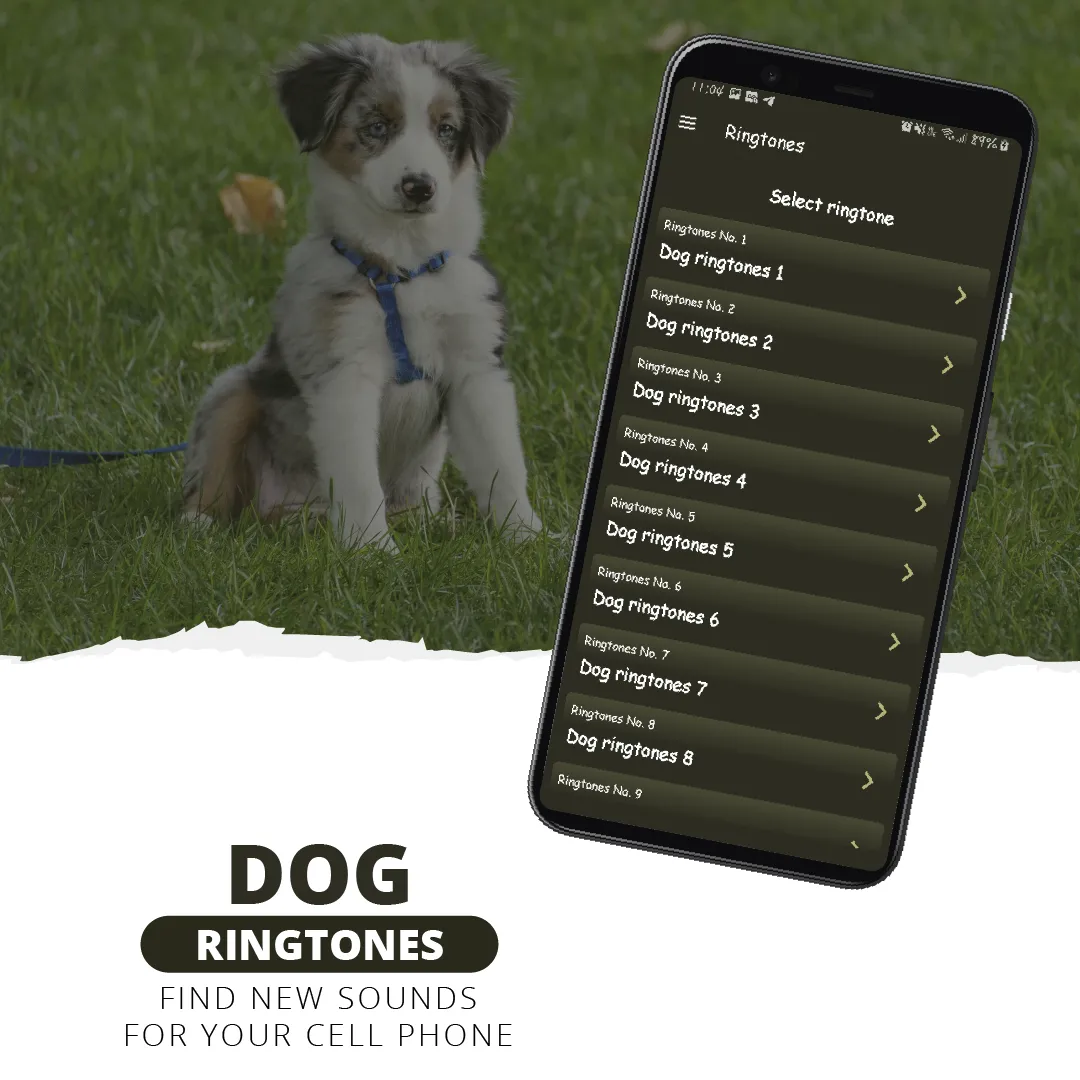 Dog ringtones, barking sounds | Indus Appstore | Screenshot