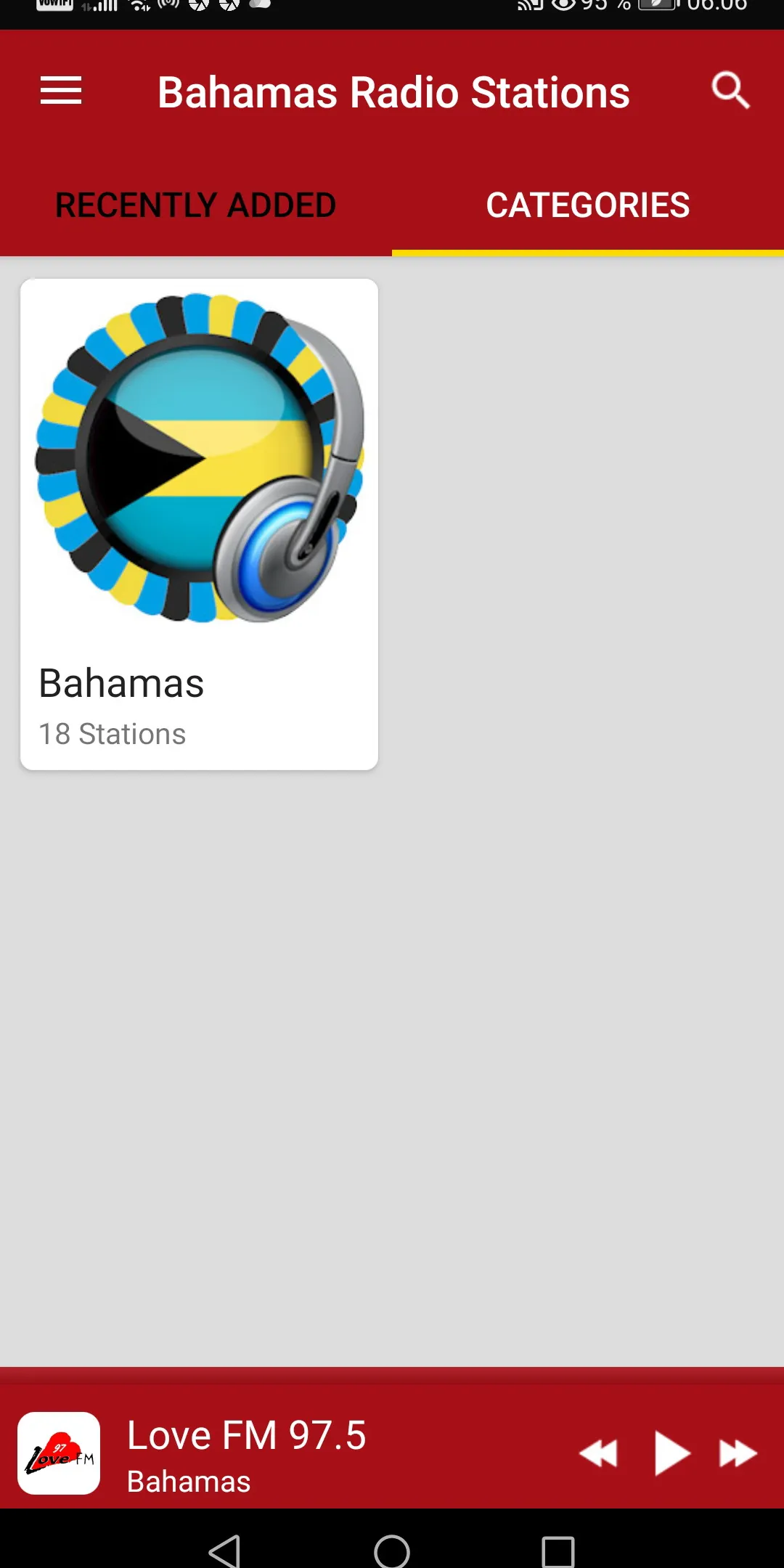 Bahamas Radio Stations | Indus Appstore | Screenshot