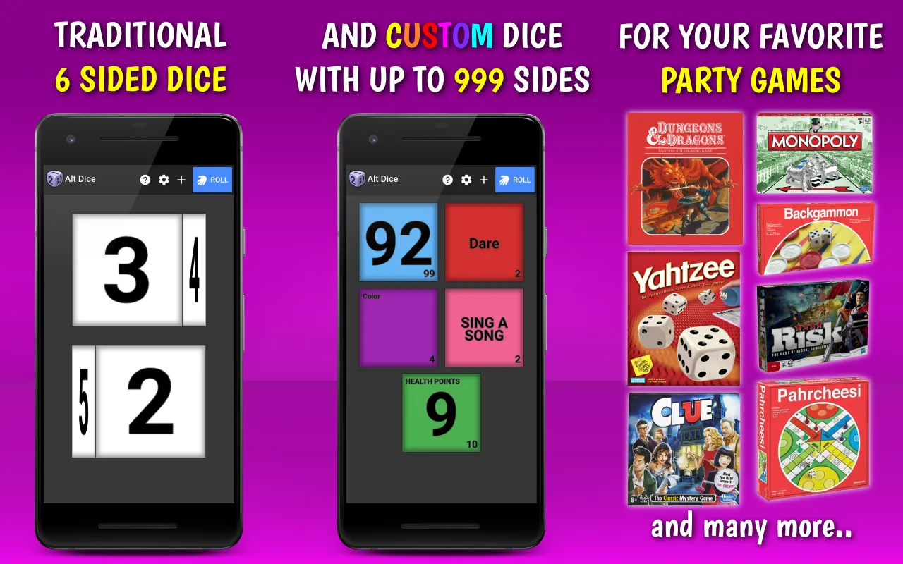 Dice Roller: Alt Dice | Indus Appstore | Screenshot