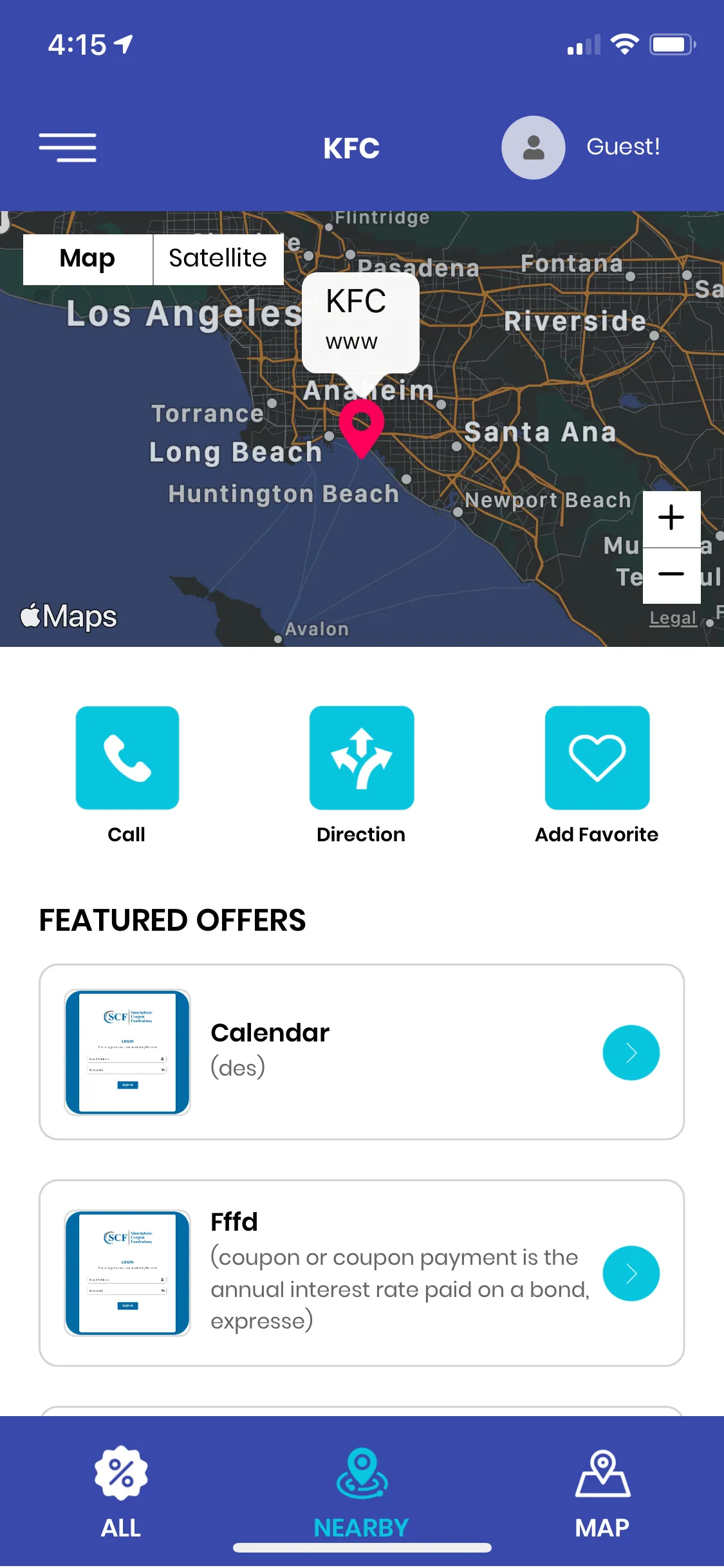 Smartphone Coupon Fundraising  | Indus Appstore | Screenshot