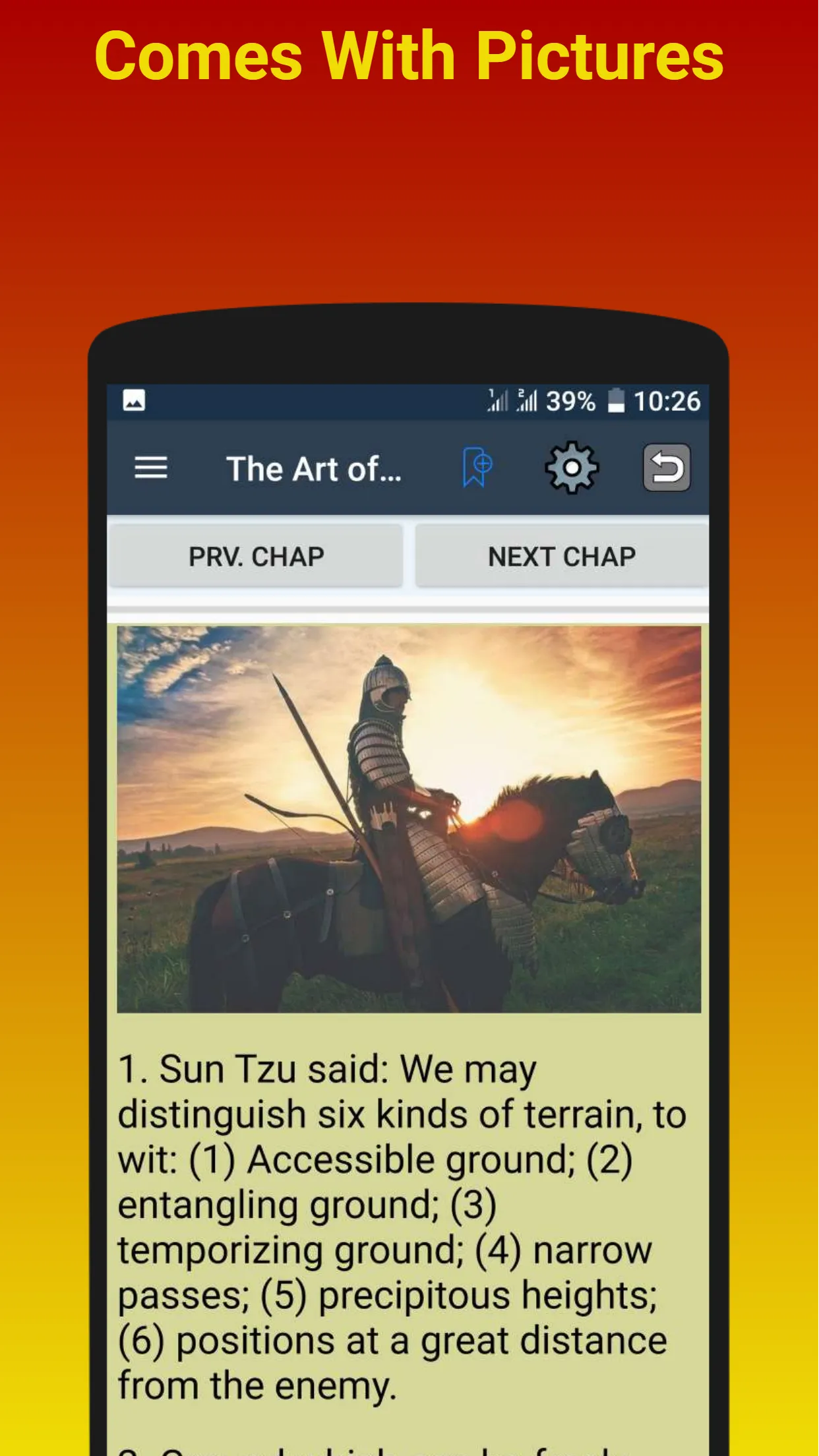 The art of war by Sun Tzu | Indus Appstore | Screenshot