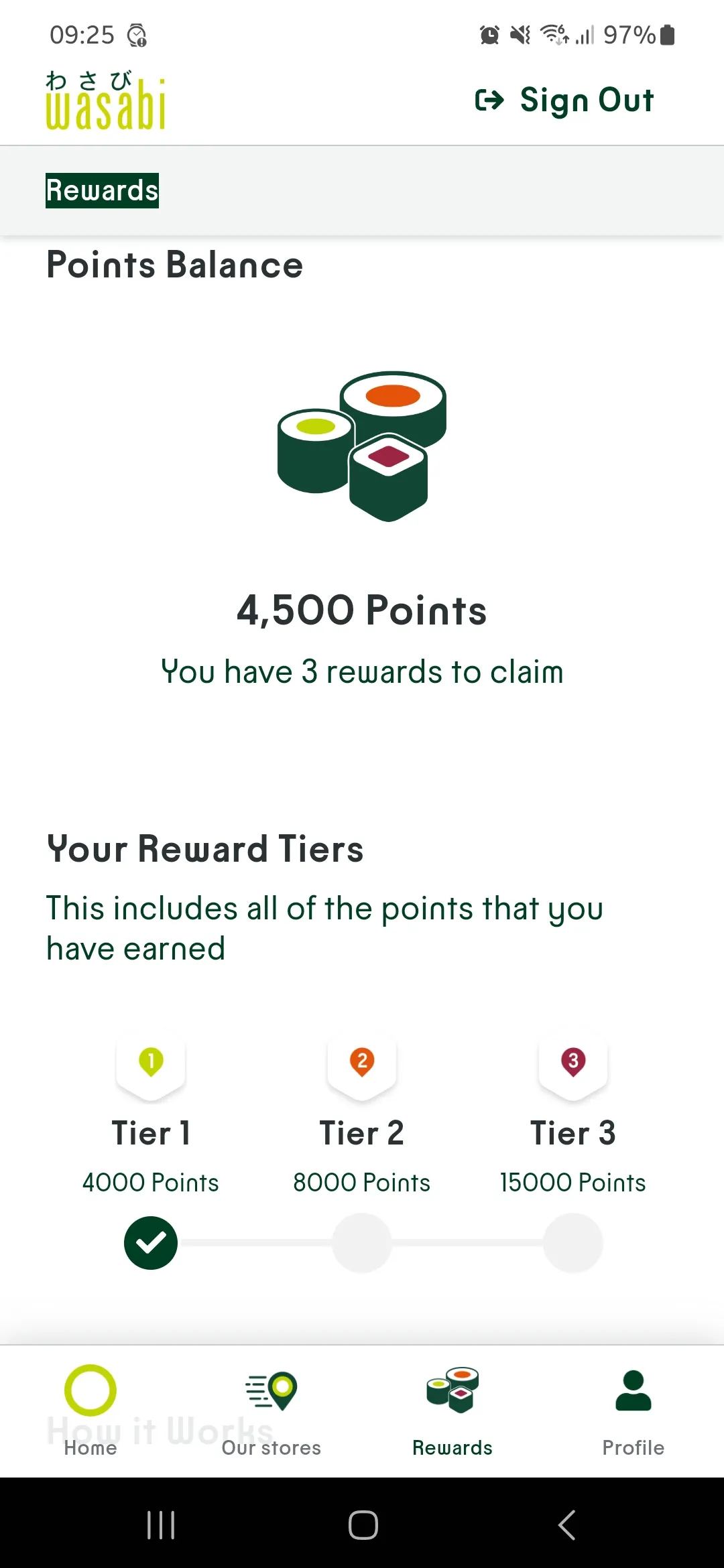 Wasabi Sushi & Bento | Indus Appstore | Screenshot