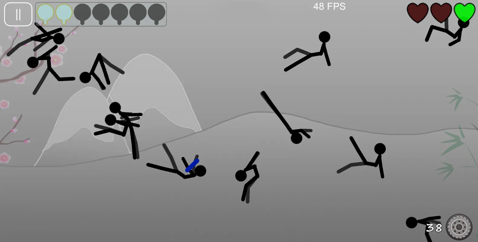 Stickman Ninja Slice | Indus Appstore | Screenshot