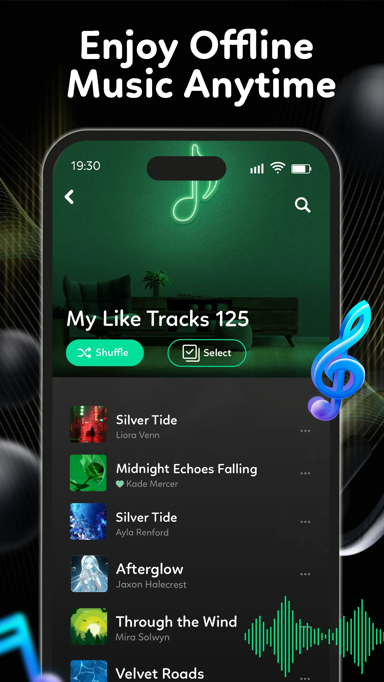 Offline Music & MP3 Player | Indus Appstore | Screenshot