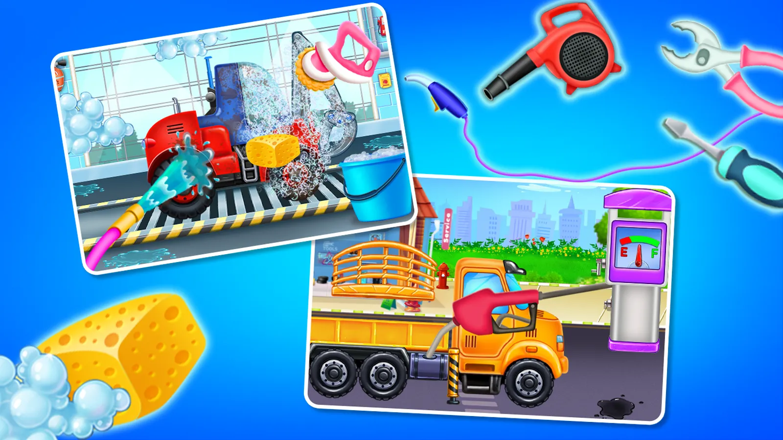 build house - Truck wash game | Indus Appstore | Screenshot