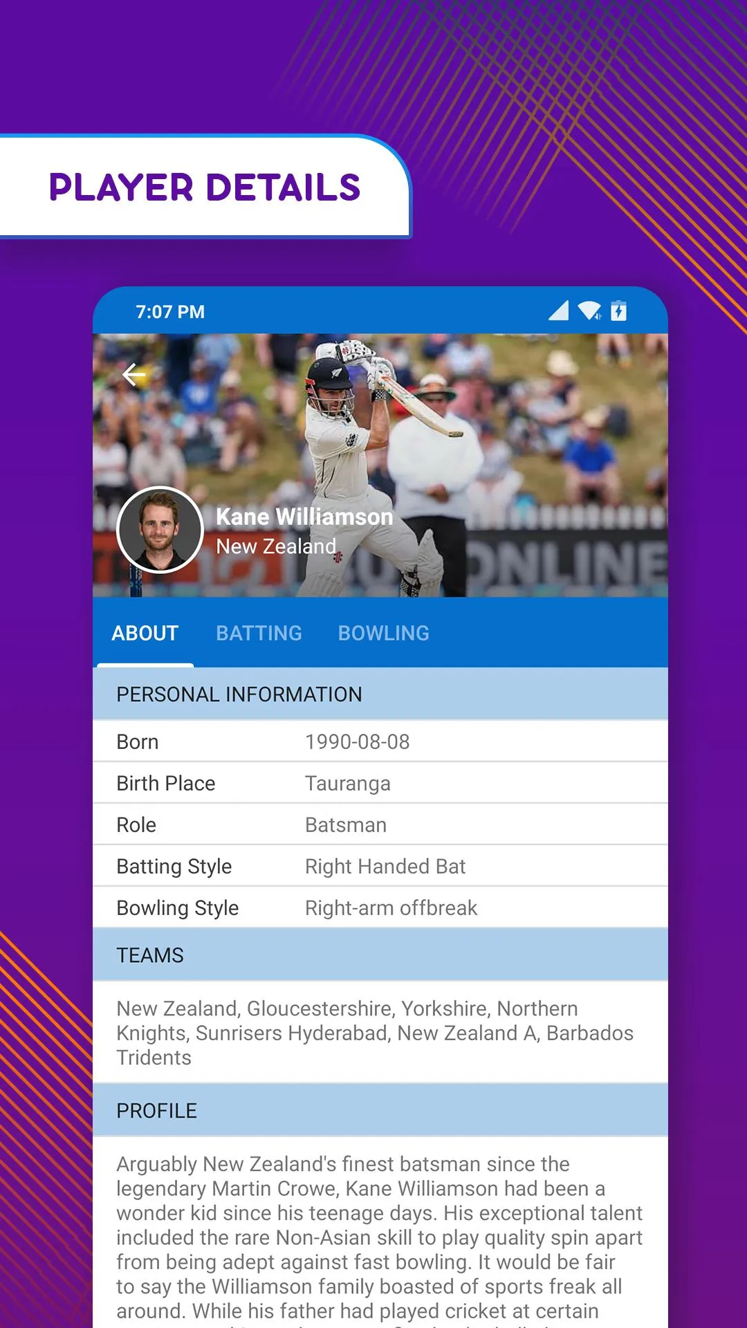 TAB Cricket Live Scores & News | Indus Appstore | Screenshot