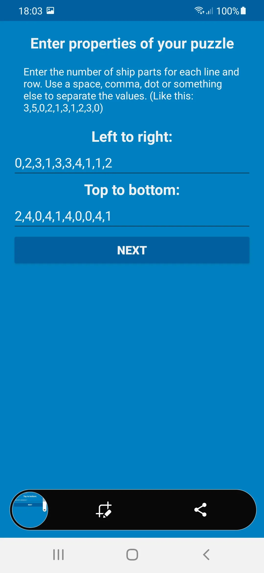 Battleship Solver | Indus Appstore | Screenshot