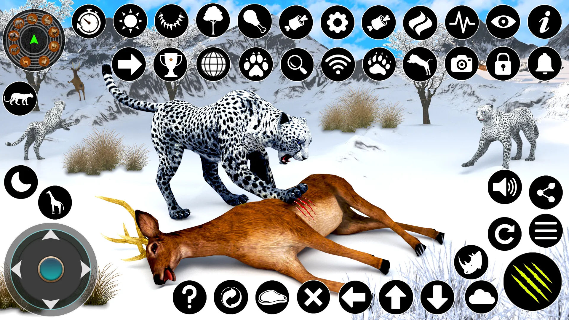 Wild Snow Leopard Simulator | Indus Appstore | Screenshot