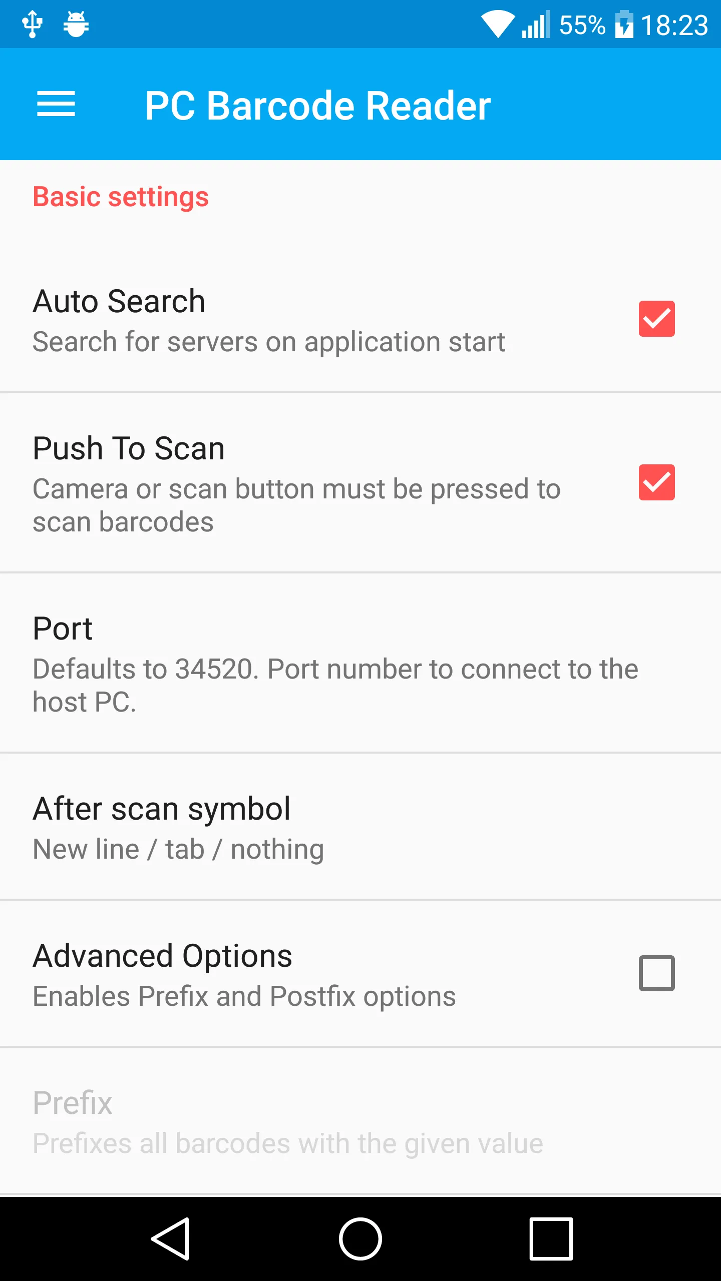 PC Barcode Scanner | Indus Appstore | Screenshot