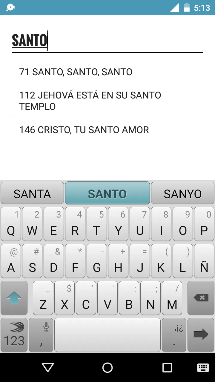 Himnario Cantos Espirituales | Indus Appstore | Screenshot