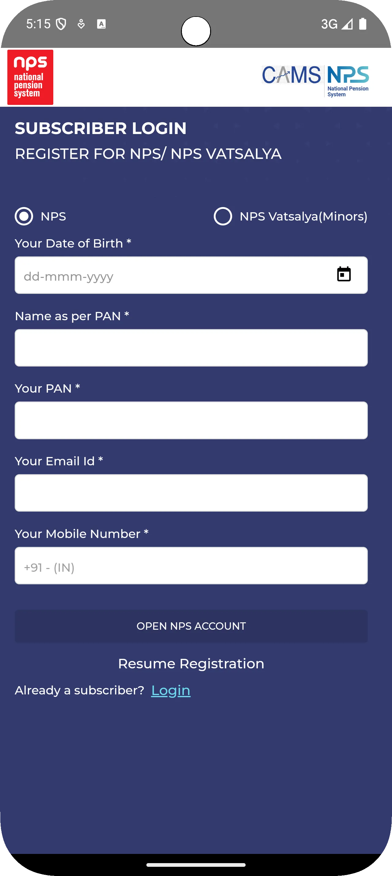CAMSNPS | Indus Appstore | Screenshot