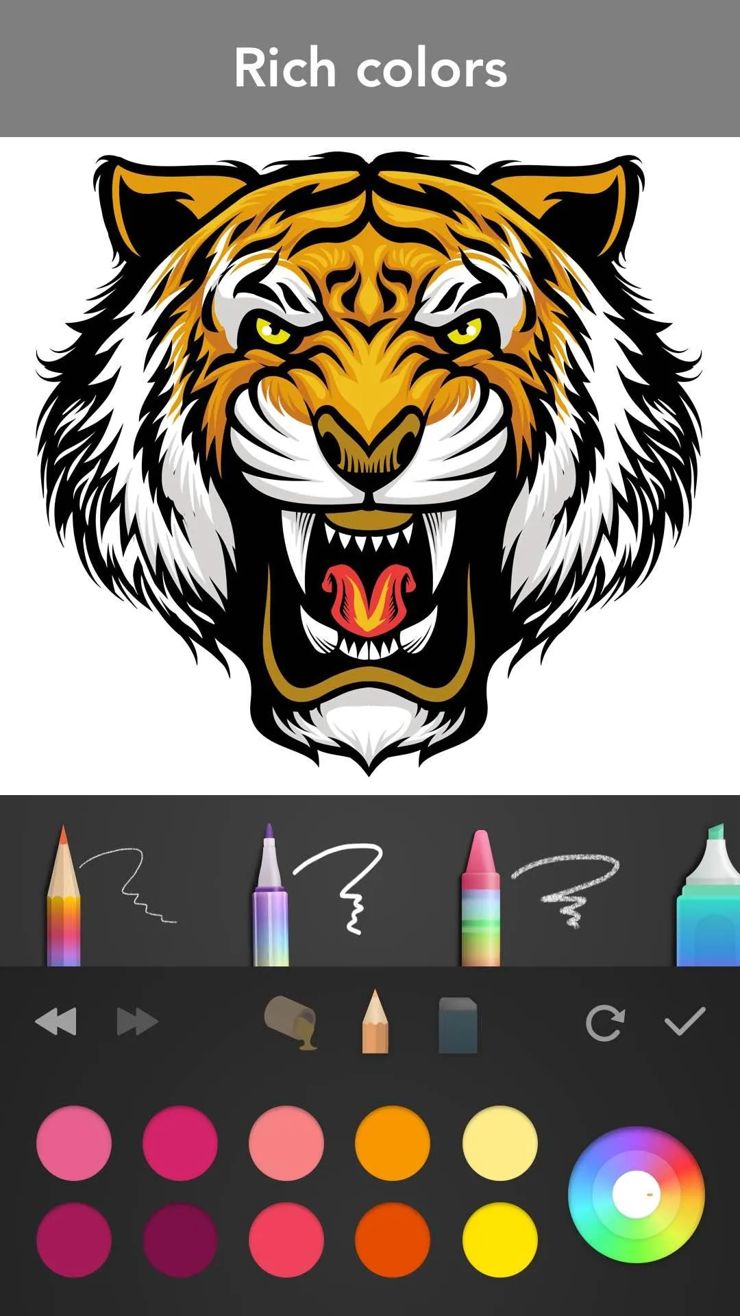 Animal Coloring Book | Indus Appstore | Screenshot