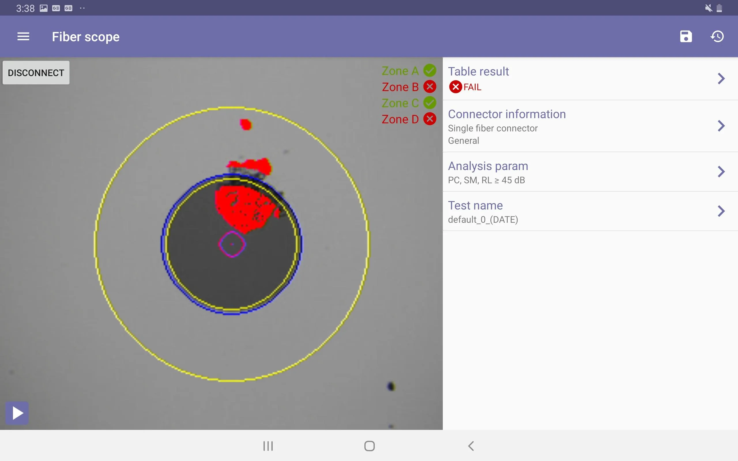 Fiberizer Mobile Scope | Indus Appstore | Screenshot