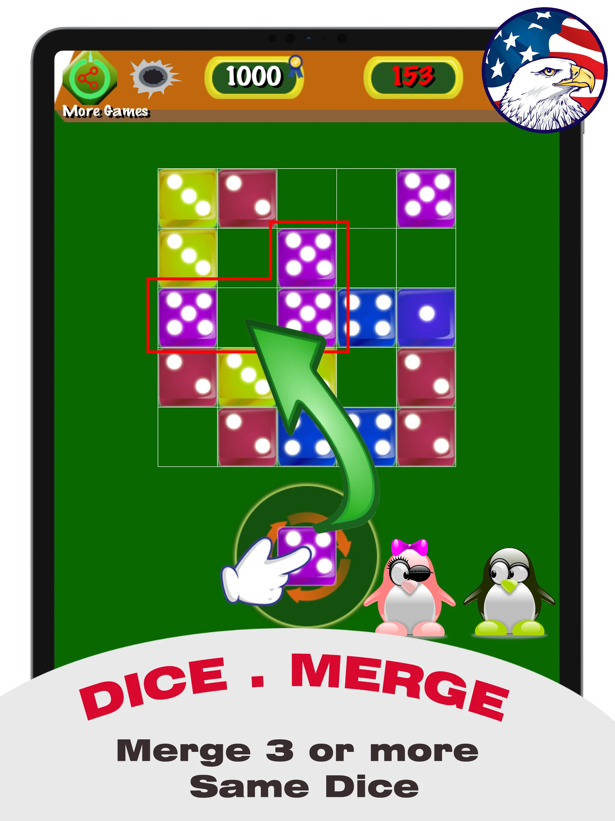 Fun 7 Dice - Merge Puzzle | Indus Appstore | Screenshot