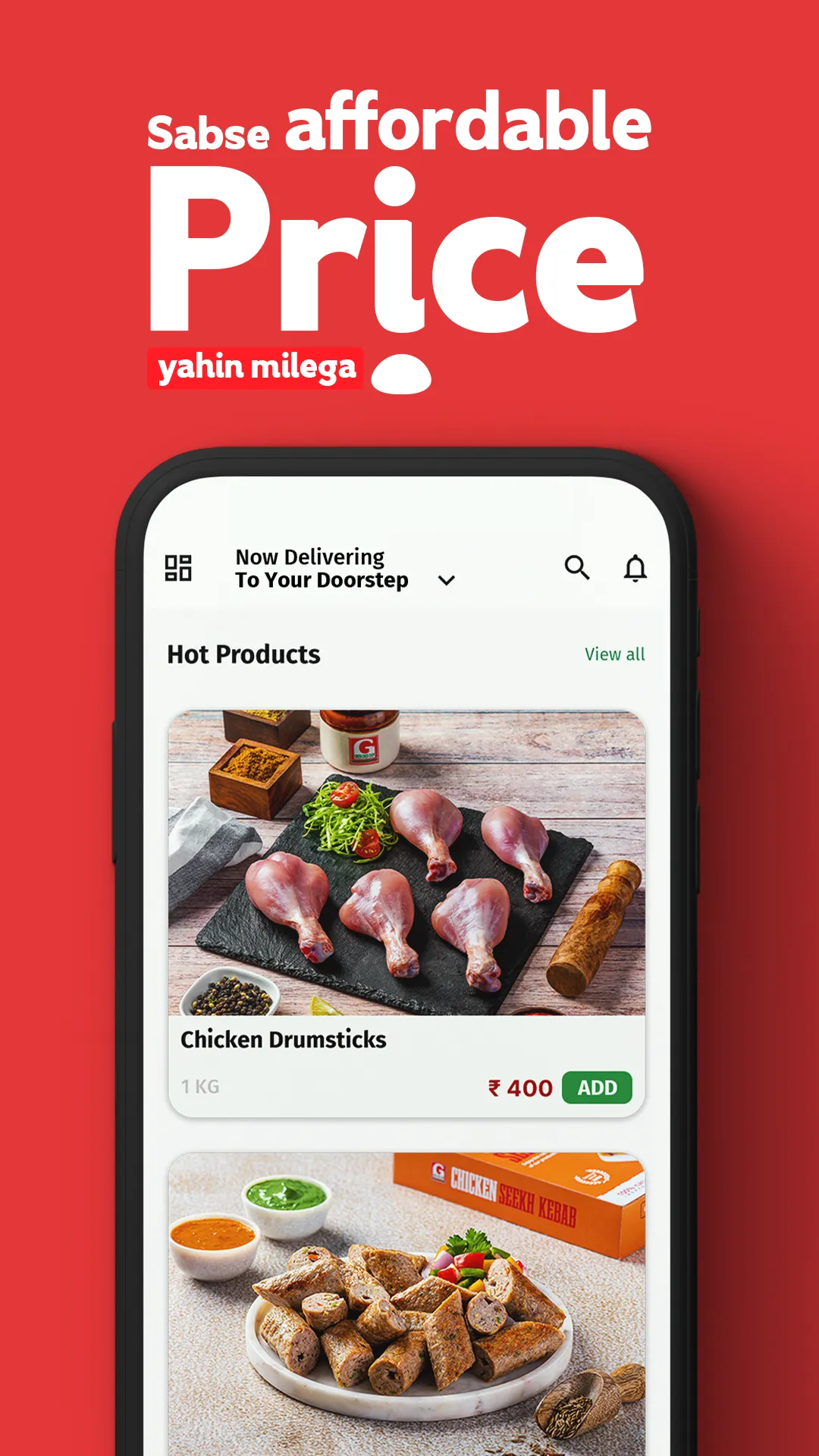 GreenChickChop - Meat Delivery | Indus Appstore | Screenshot