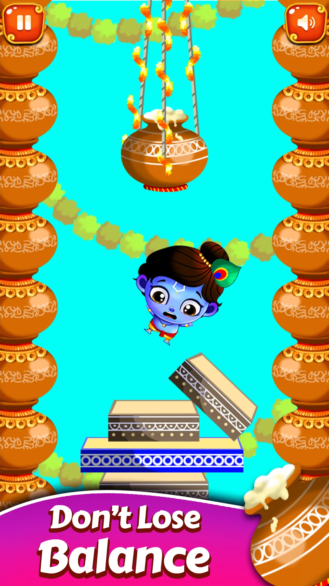 Little Krishna - Jump Tap Game | Indus Appstore | Screenshot