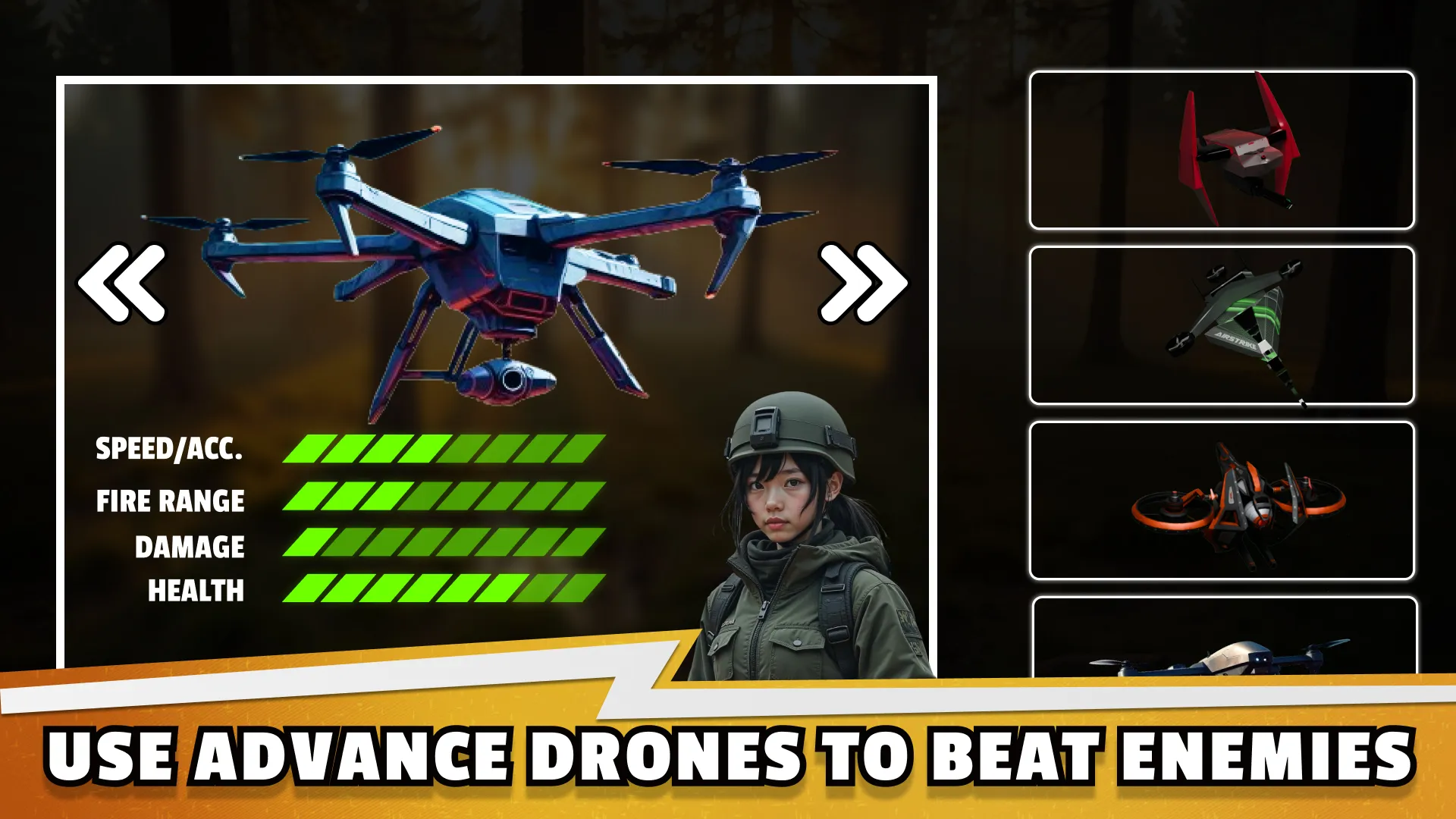 Drone Fighter: War Battlefield | Indus Appstore | Screenshot