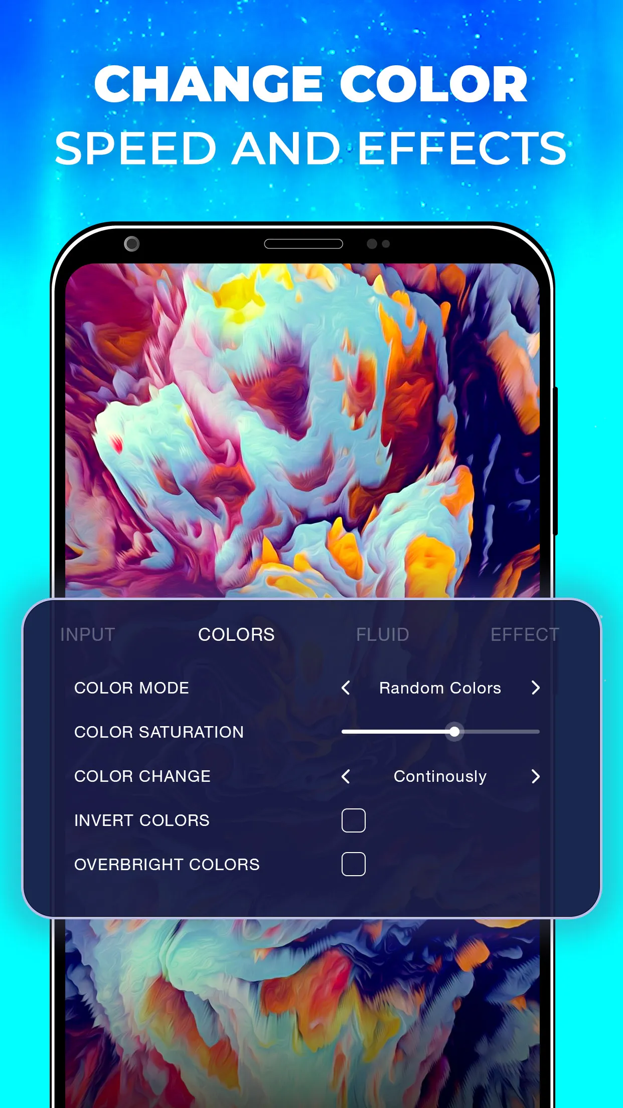 Live Wallpaper: Magic Fluid | Indus Appstore | Screenshot