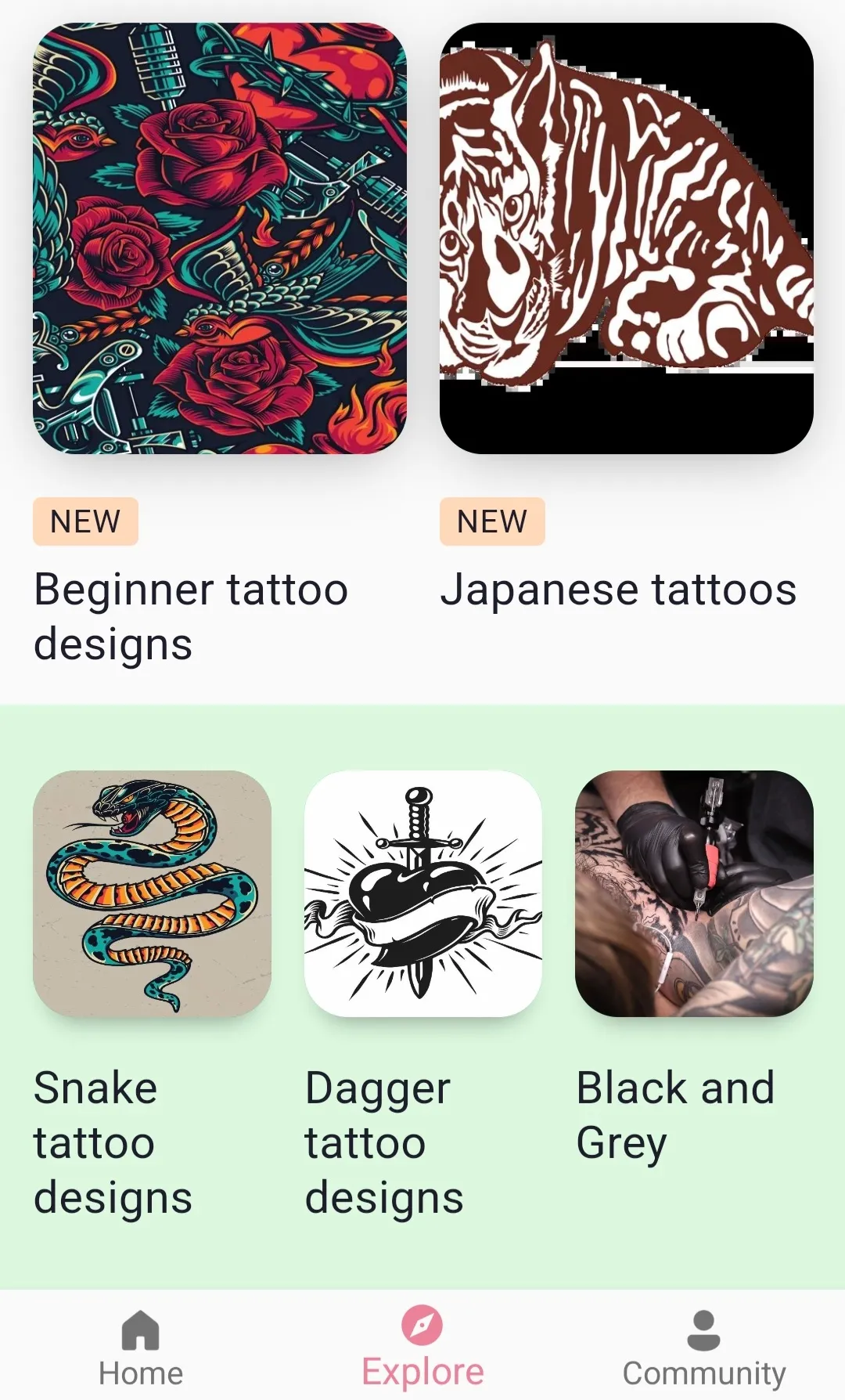 Learn to Draw Tattoo | Indus Appstore | Screenshot