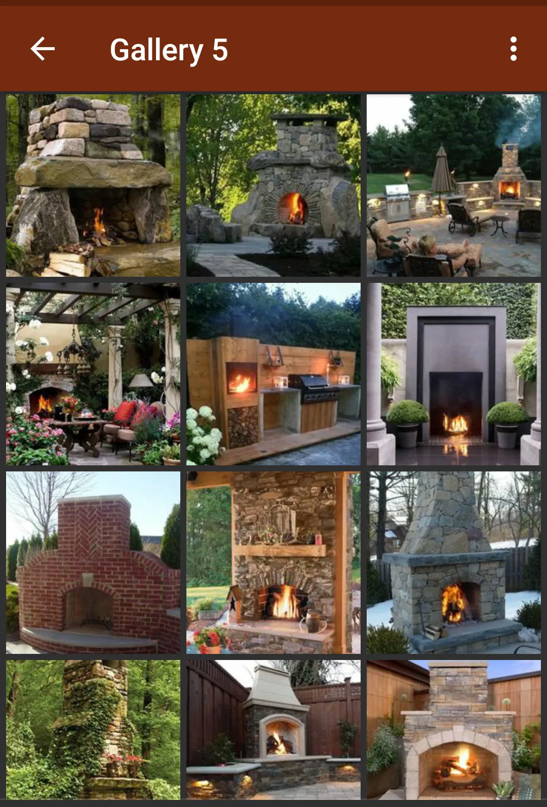 Outdoor Fireplace | Indus Appstore | Screenshot