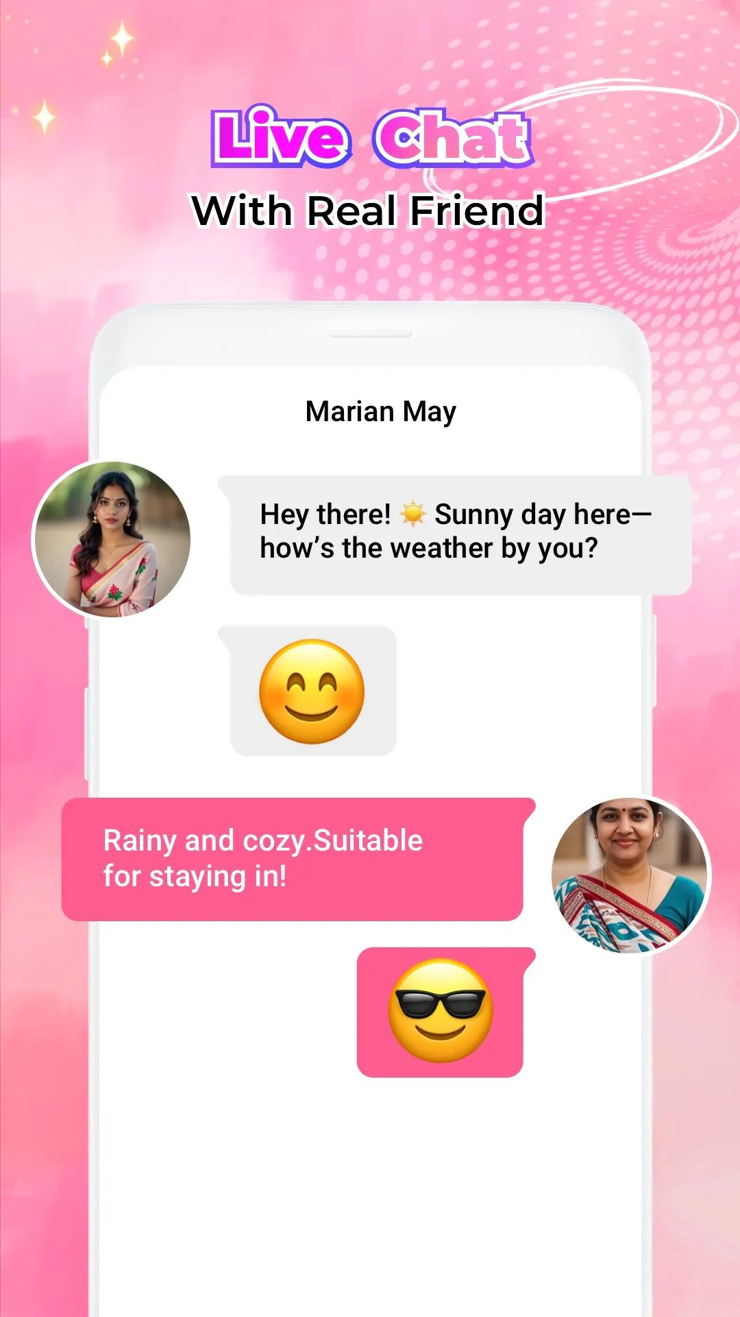 Bolochatji: Cozy Chat Online | Indus Appstore | Screenshot