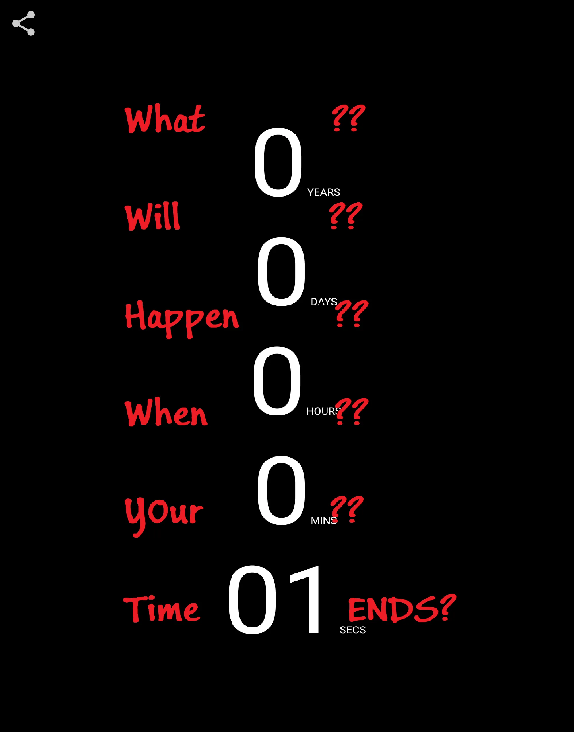 Death timer prank app | Indus Appstore | Screenshot