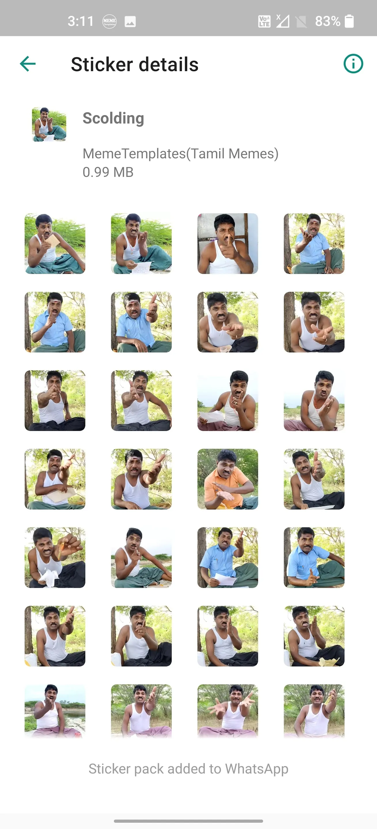 GpMuthu Stickers | Indus Appstore | Screenshot