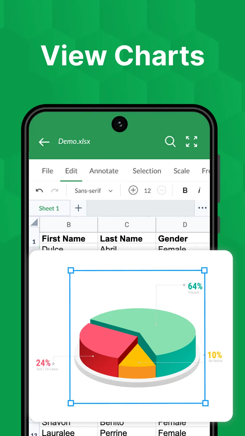 XLSX Viewer: XLS Reader | Indus Appstore | Screenshot