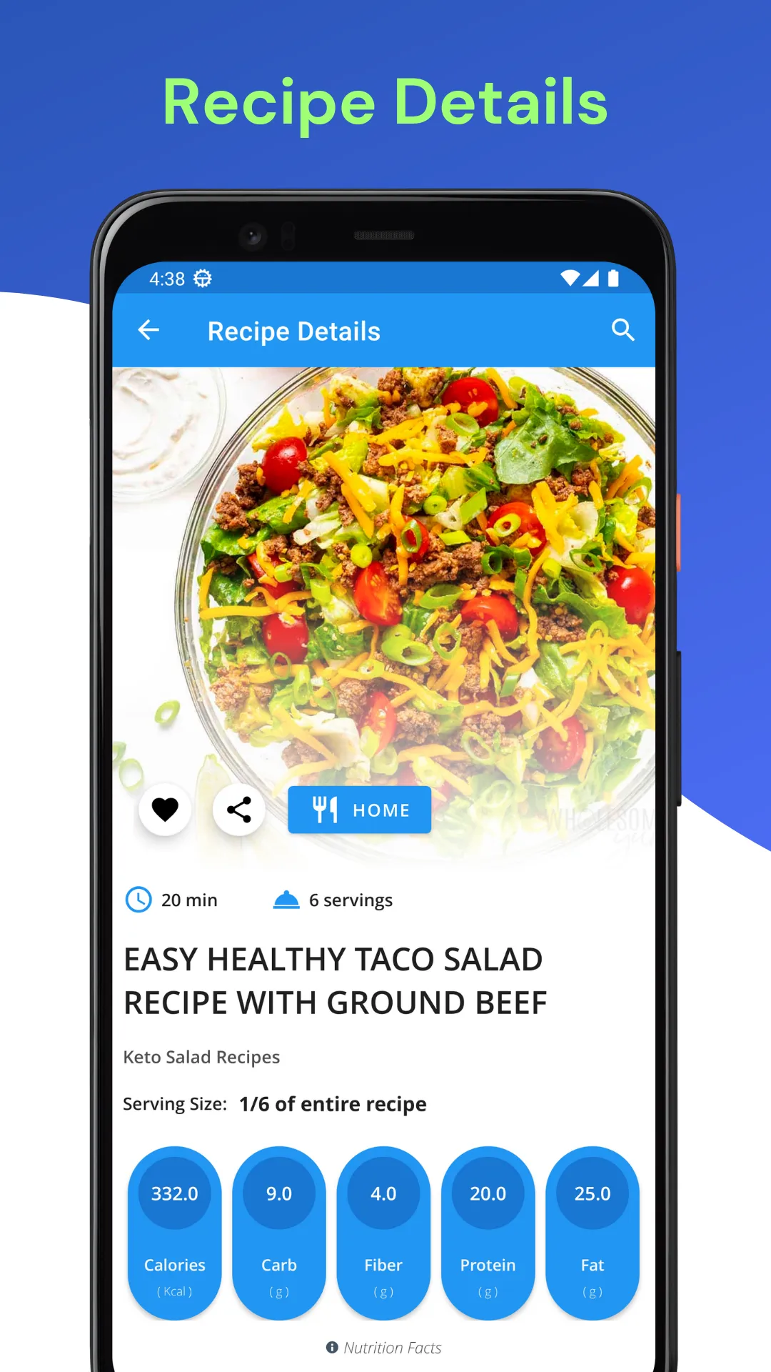 Low Carb Keto Salad Recipes | Indus Appstore | Screenshot