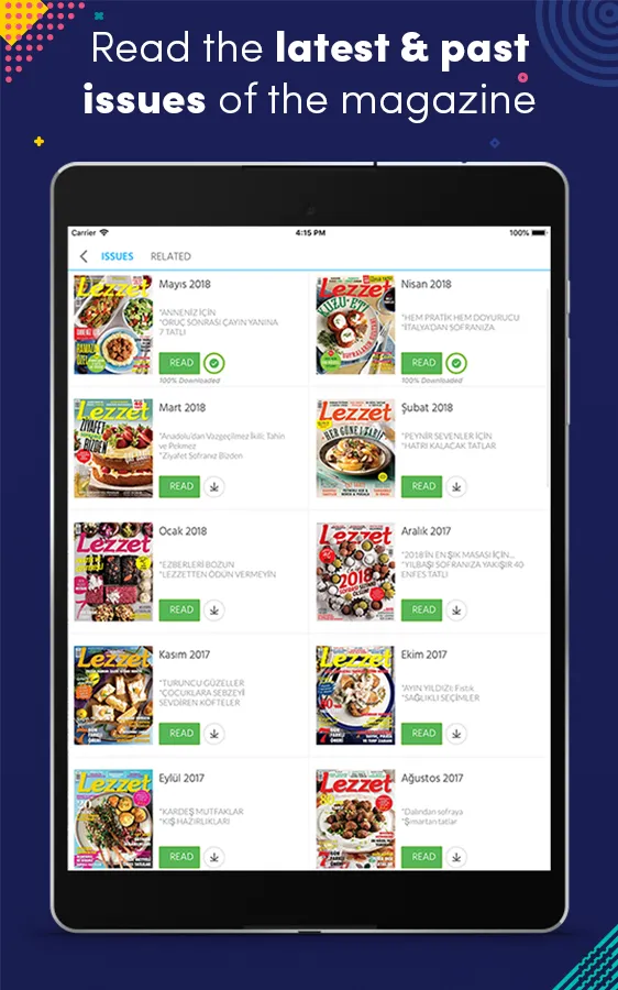 Lezzet Dergisi | Indus Appstore | Screenshot